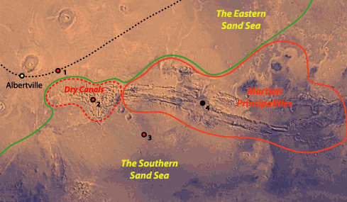 Arcadia on Mars