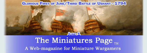The Miniatures Page - A Web-Magazine for Miniature Wargames