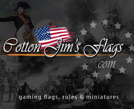Cotton Jim's Flags logo