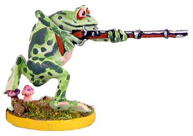 100FRG01 - Frog, with musket