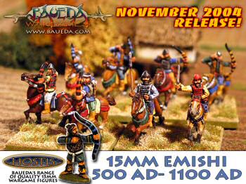 Emishi are new from Baueda