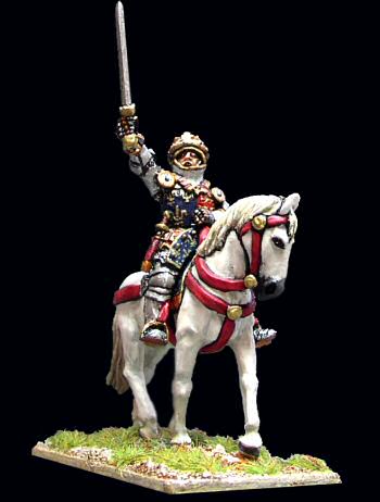 28mm mounted and command Henry V Perry AO1 