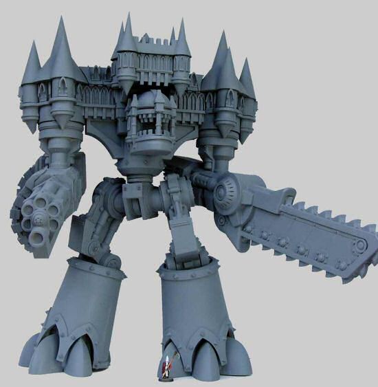 Leviathan Mortis (Blockhead) - 24.5 inches of massive resin