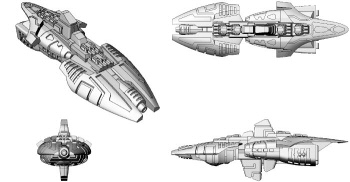 Terran Rebublic Navy Orion Class Cruiser
