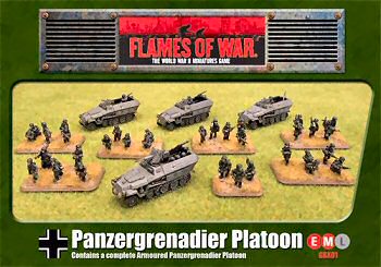 Panzergrenadier Platoon boxed set