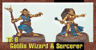 Goblin wizard and sorcerer