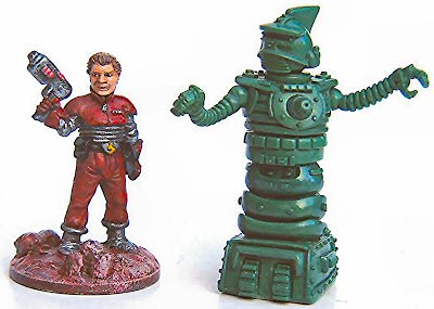 Dick Garrison and Robot