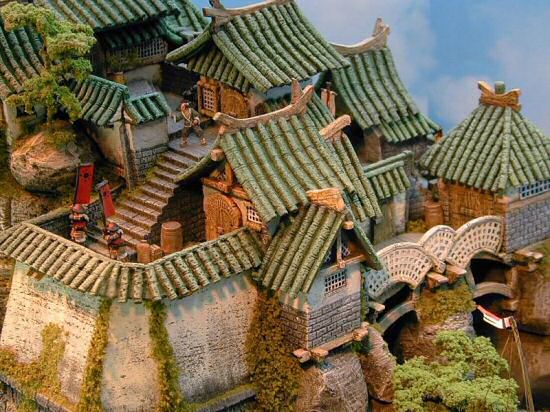 Diorama from Kobblestone Miniatures