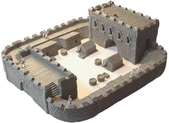 New 15mm scale Roman Mile Fort