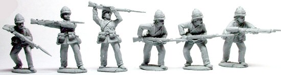 British lnfantry in melee with bayonet