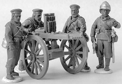 Gardner Gun and Naval Brigade crew