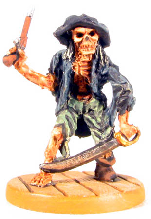 28mm Skeletal Pirate