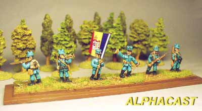 15mm Rumanian infantry