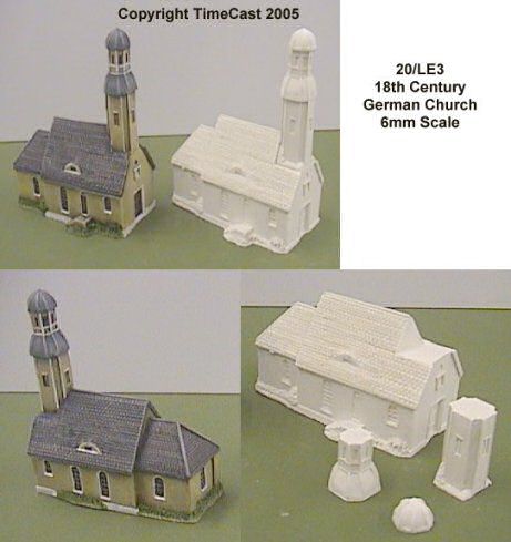 18th Century German church in 6mm scale