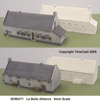 Waterloo's La Belle Alliance in 6mm scale