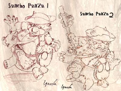 Sancho Panza concept art