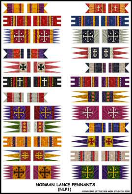 Norman lance pennants