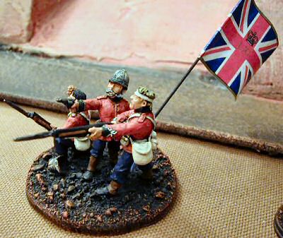 British command stand