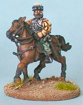 Mounted crossbowman