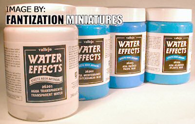 All four Water Effects gels