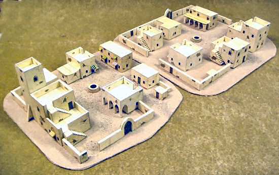 North African village from Paper Terrain