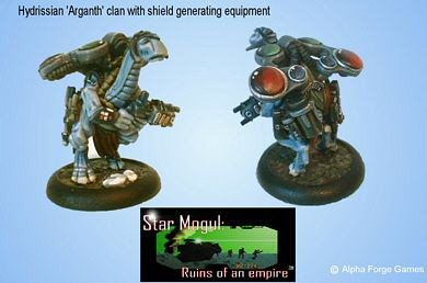 Arganth Clan Engineer with Shield Generator