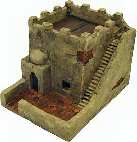 1699 - African Fort w/Lift Off Roof