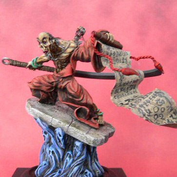 Yama, King of the Dead - painted by yarokfigs