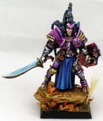 Slaanesh Lord Painted by Lawrence Widdicombe AKA UberTek