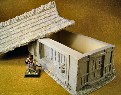 Samurai House has lift-off roof