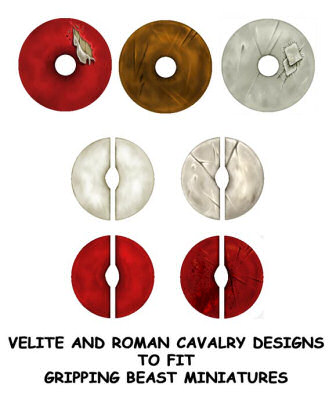 Roman and Velite cavalry designs