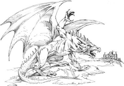 Jeff Easley dragon art