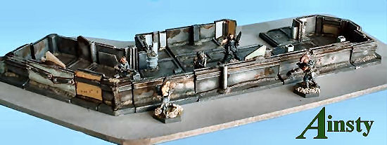 Torch-cut Flameblade defences