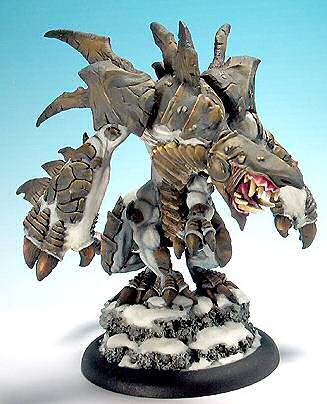 Hordes Everblight Carnivean, as painted by Null Horizon