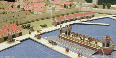 Roman Seas PDF Ship and  Building Models