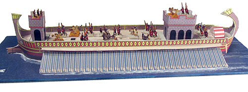 1/300th scale Mark Anthony Octaries war galley