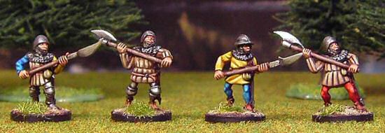 Medieval billmen