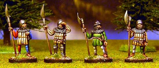 Medieval billmen