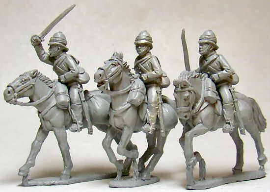 SB37 - 19th Hussars charging with swords