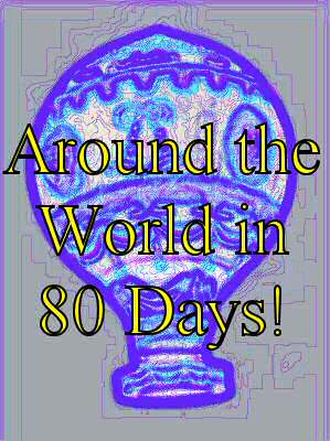 around the world in 80 days font