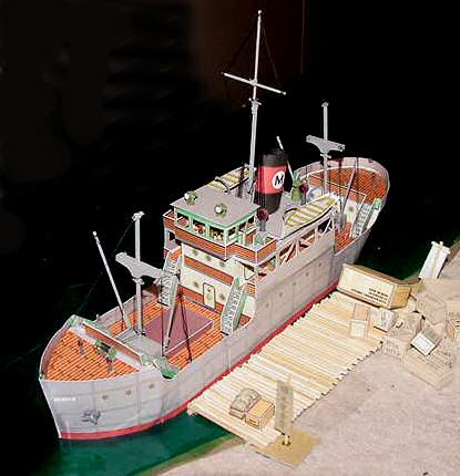 Reviresco's New 15mm scale Tramp Steamer