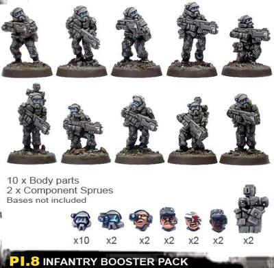 Customizable Infantry Assault Squad