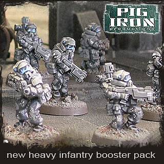 Heavy Infantry booster pack