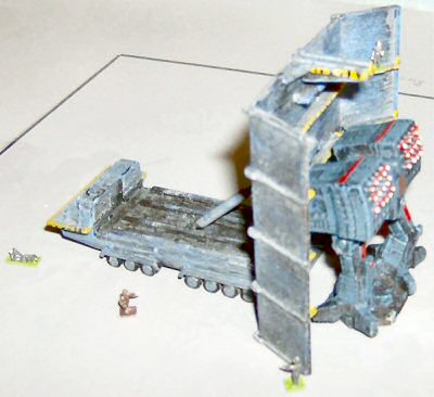 A nice little (6mm) Robot Recovery Vehicle made from Pewter