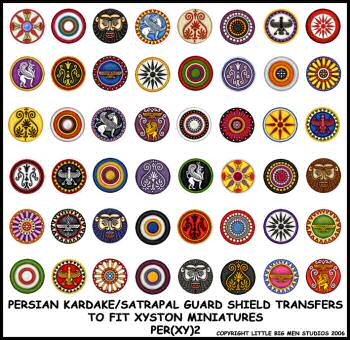 Persian Guard shield transfers (Xyston)
