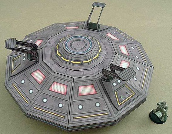 Invader - bottom view