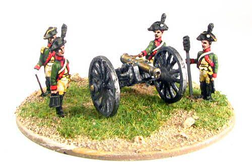 Saxon artillery