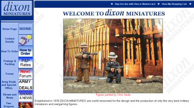 Dixon website is back online