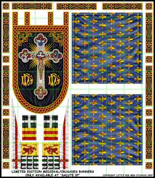 Salute limited-edition half-banner sheet