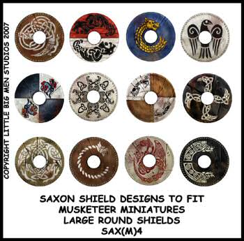 Saxon shield designs